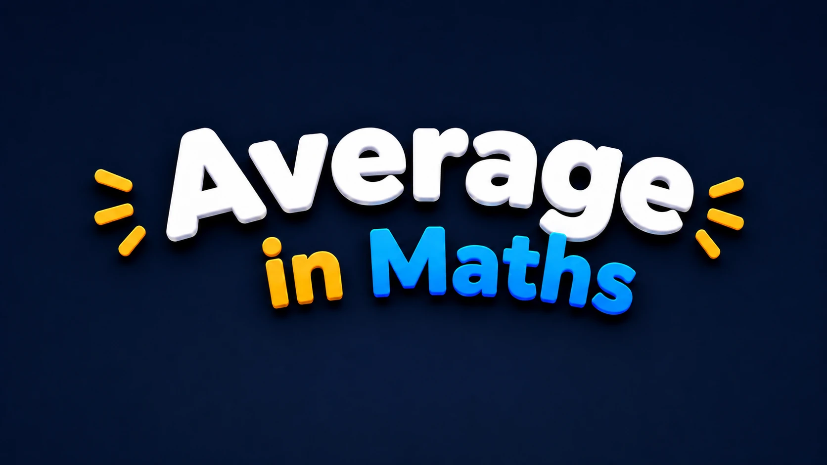 average in maths
