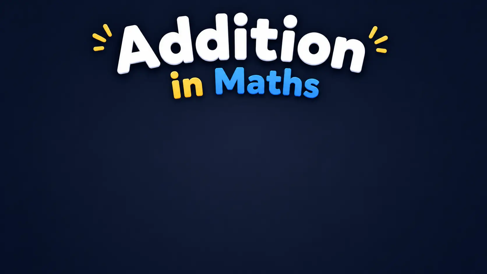 addition in maths