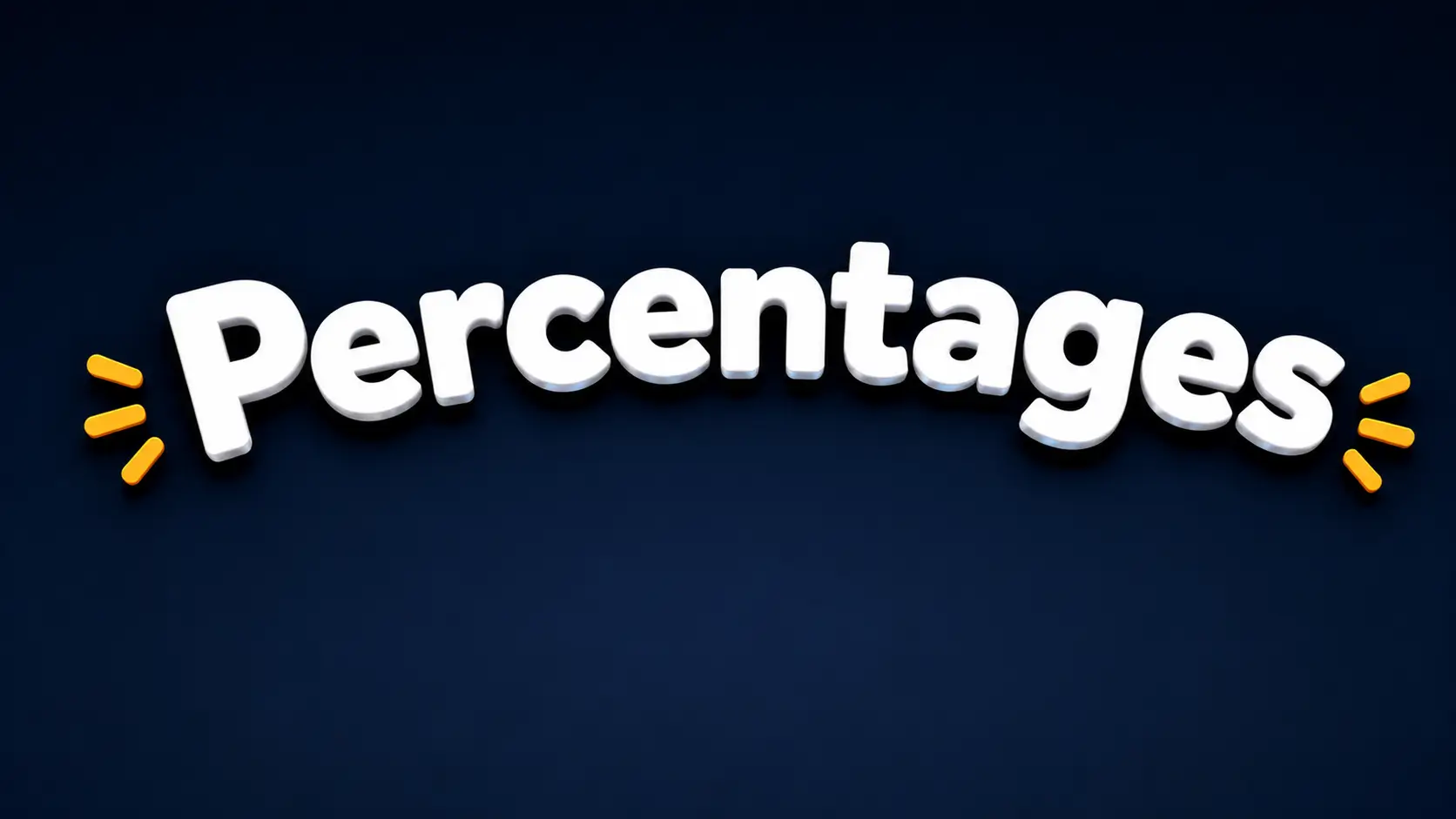percentages